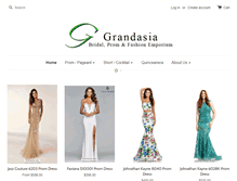 Tablet Screenshot of grandasia.com